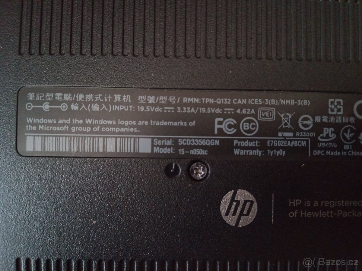 36....HP 15-n050sc - 8