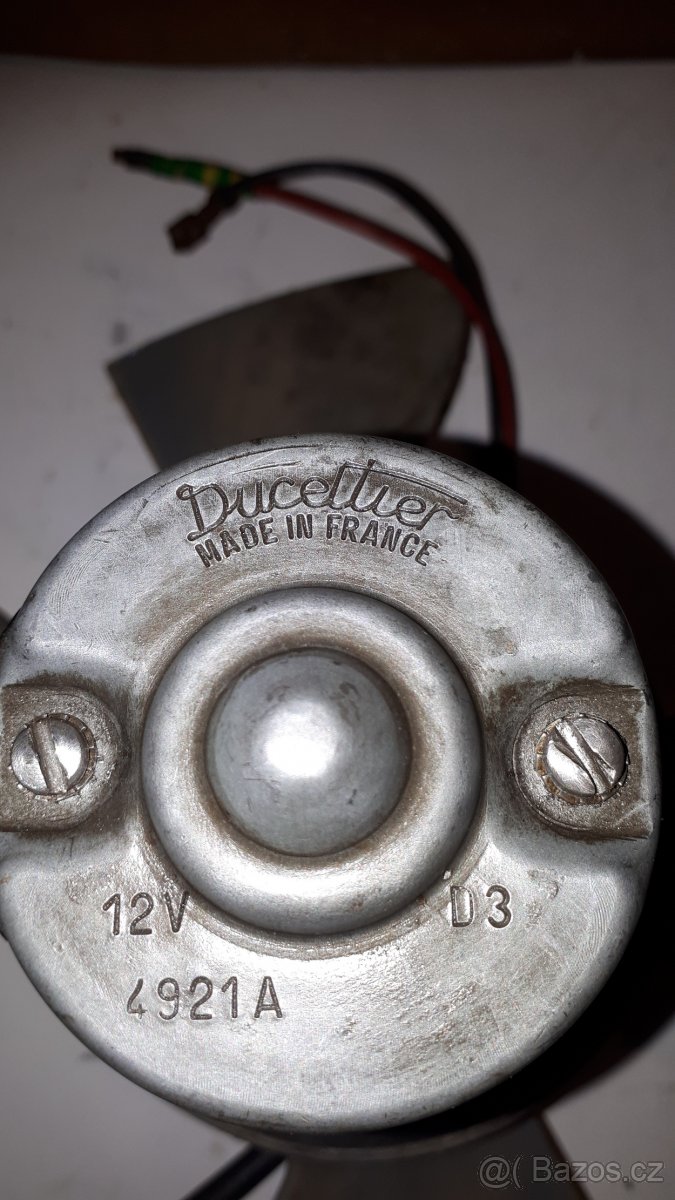 VENTILÁTOR TOPENÍ NA RENAULT 16 ZACHOVALÝ - 8