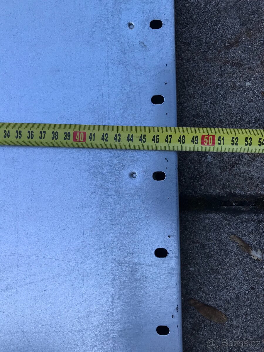 Police pro kovový bezšroubový policový regál DEXION HI280 - 8