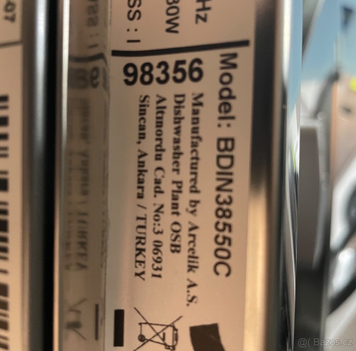 Nepoužitá myčka Beko BDIN38550C - 8