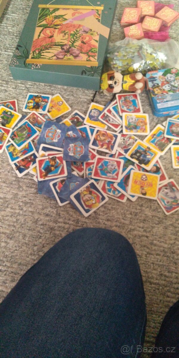 Hry Cestujeme do pohadek, vecernicky, pexeso puzzle, Patrol - 8