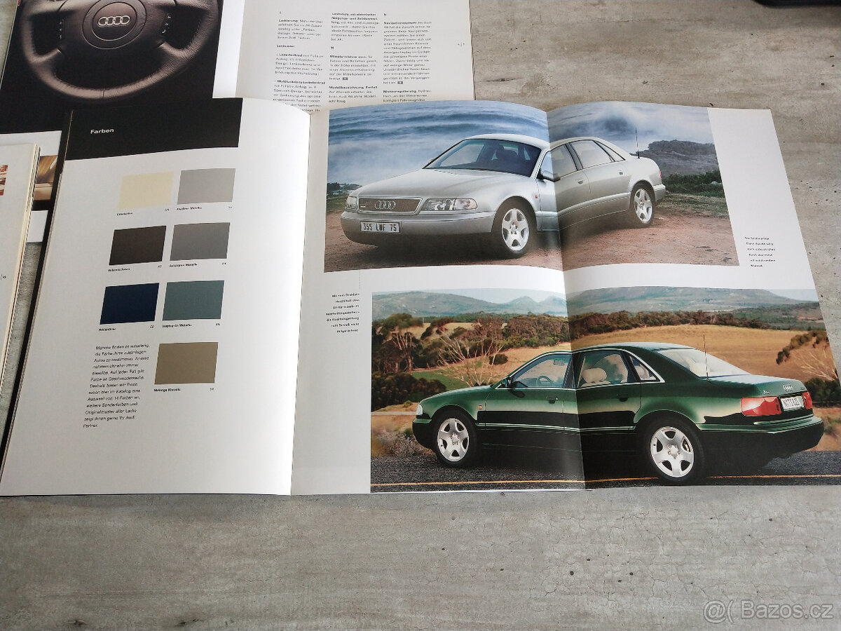 Prospekt Audi A8/S8 D2 (1998), 60+40+20 s, D - 8