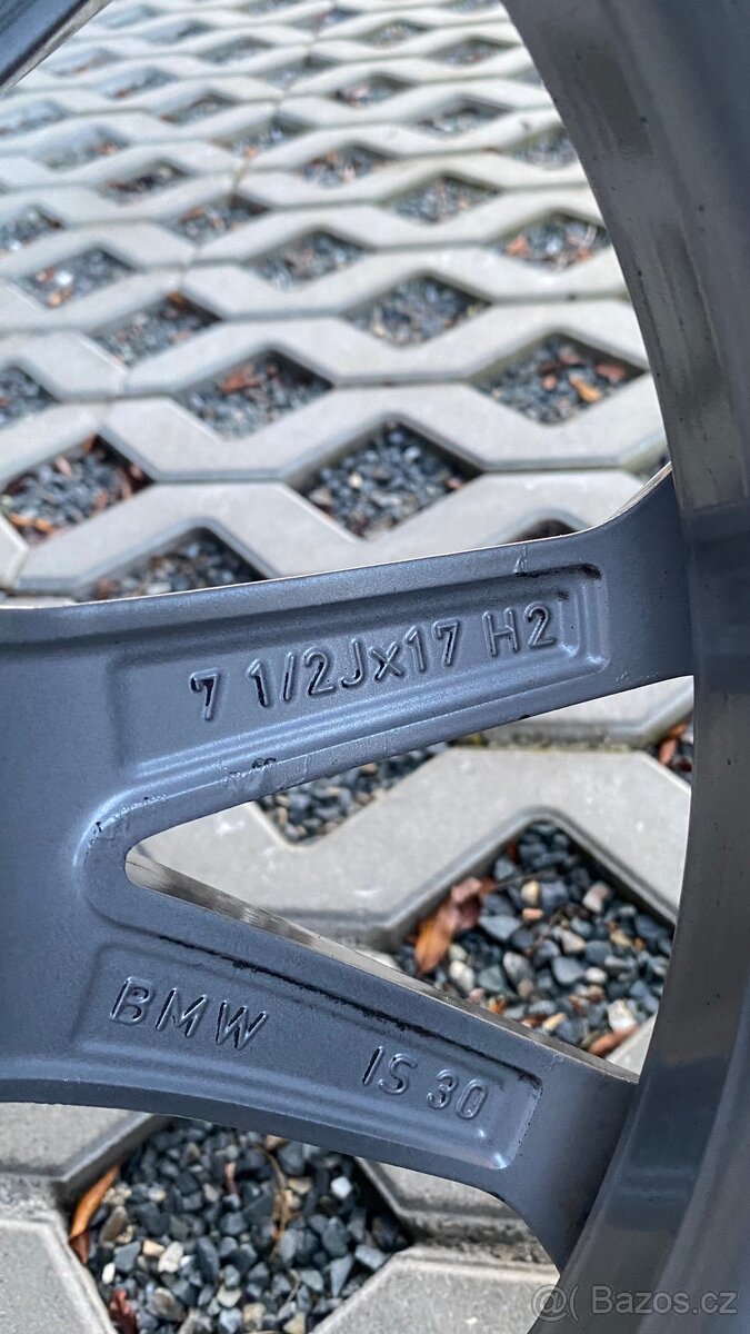 TOP Originální zimní sada ALU kola BMW 225/50 R17 - 8