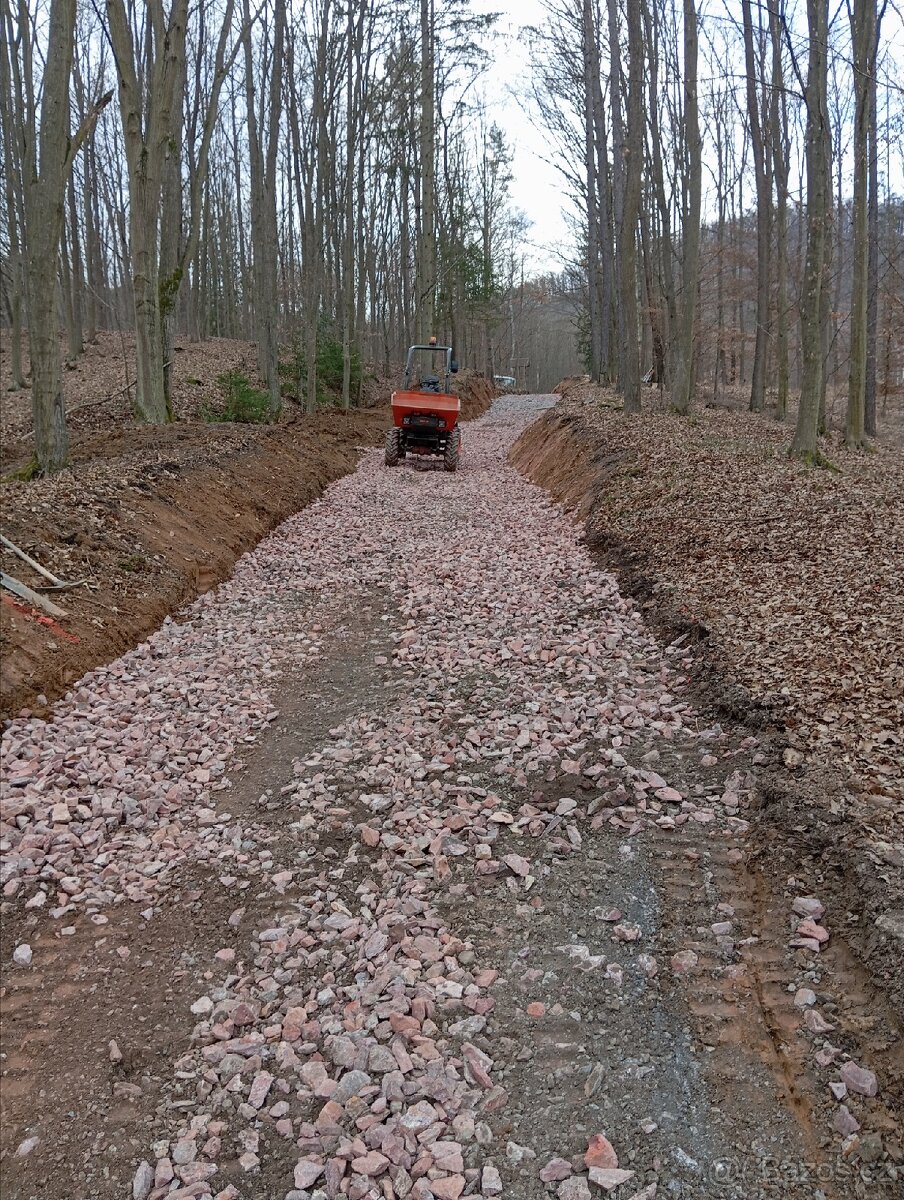 Příprava příjezdové cesty - 8