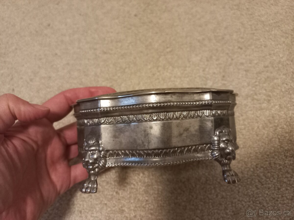 Šperkovnice /truhlička / krabička ze slonoviny - 8