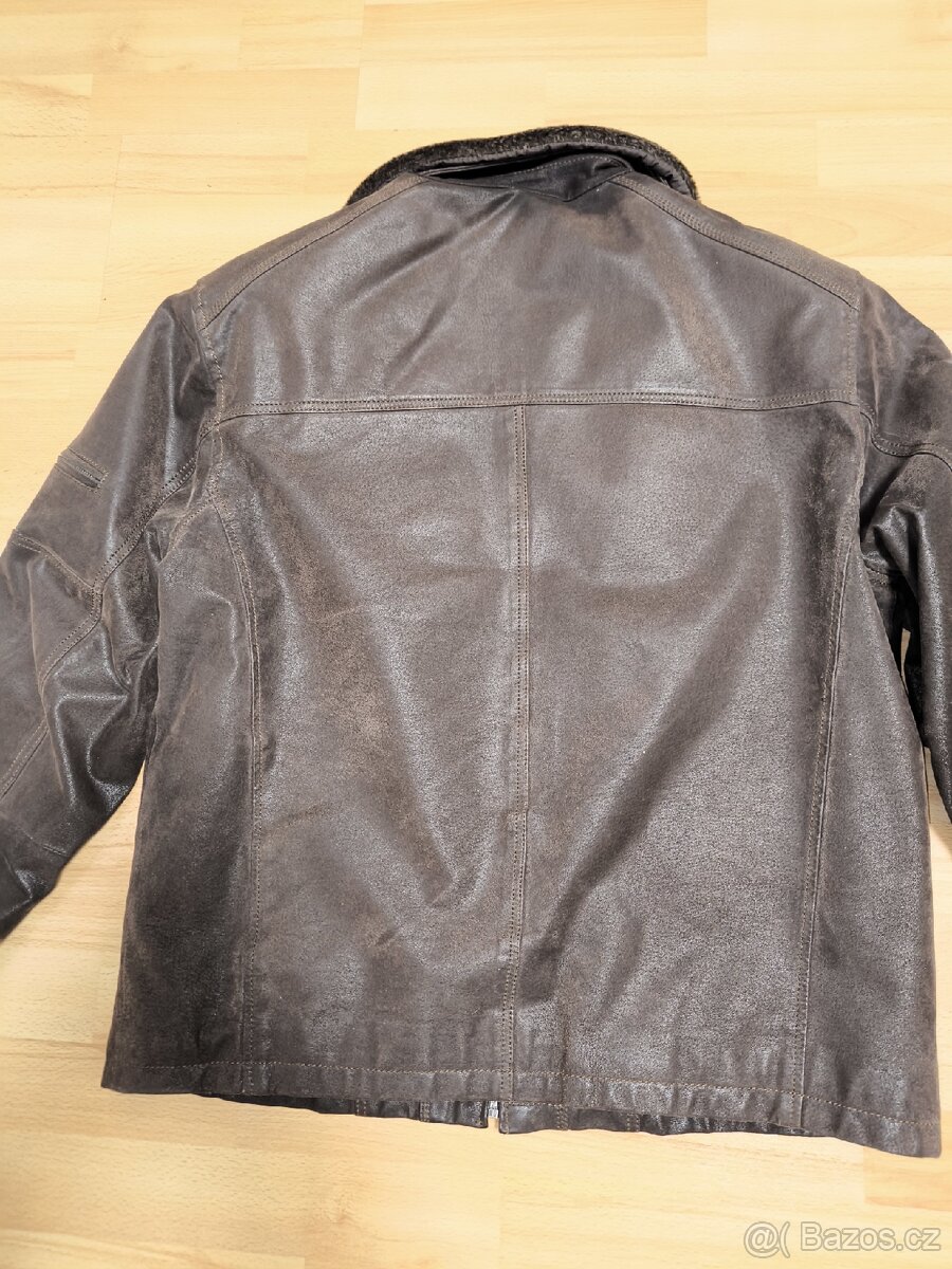 Pánská kožená bunda - 8