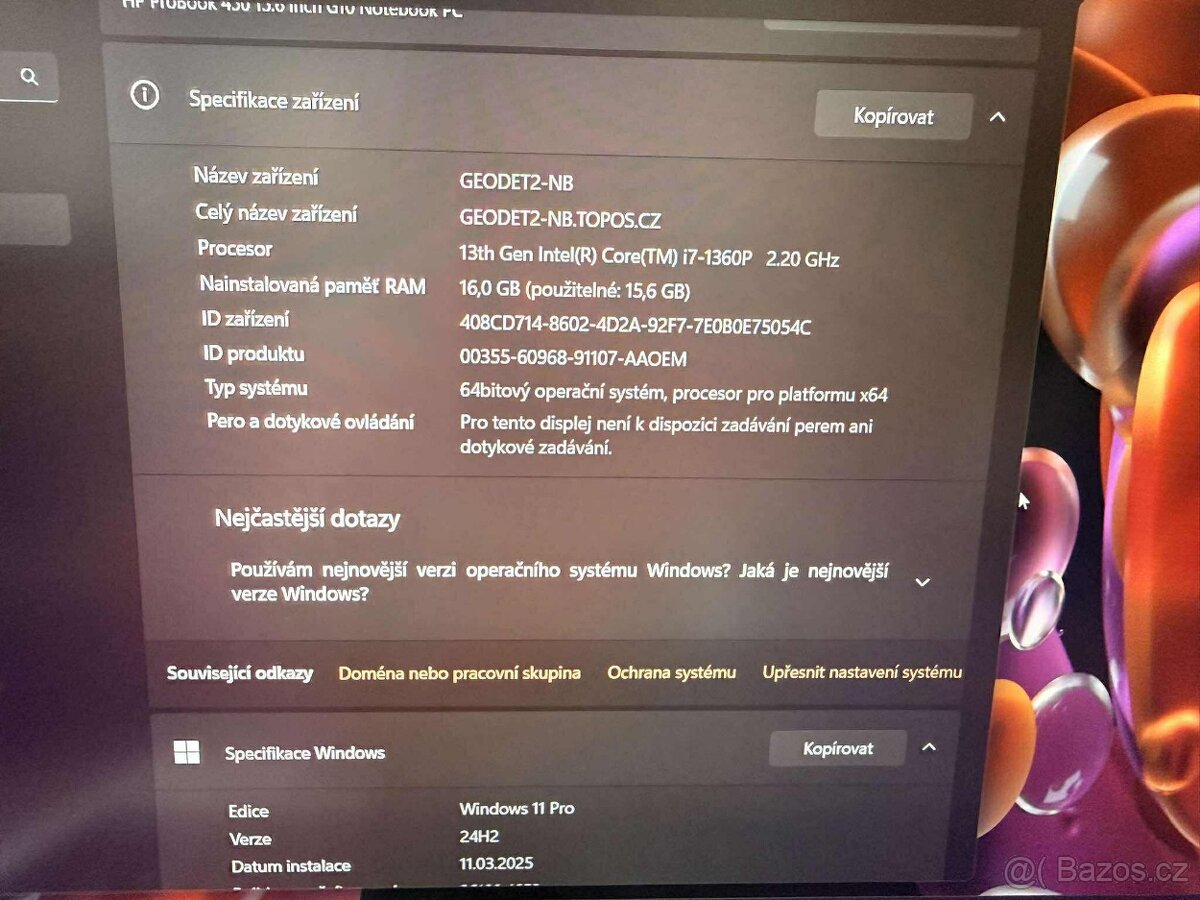 Notebook HP ProBook 450 G10 s brašnou - 8