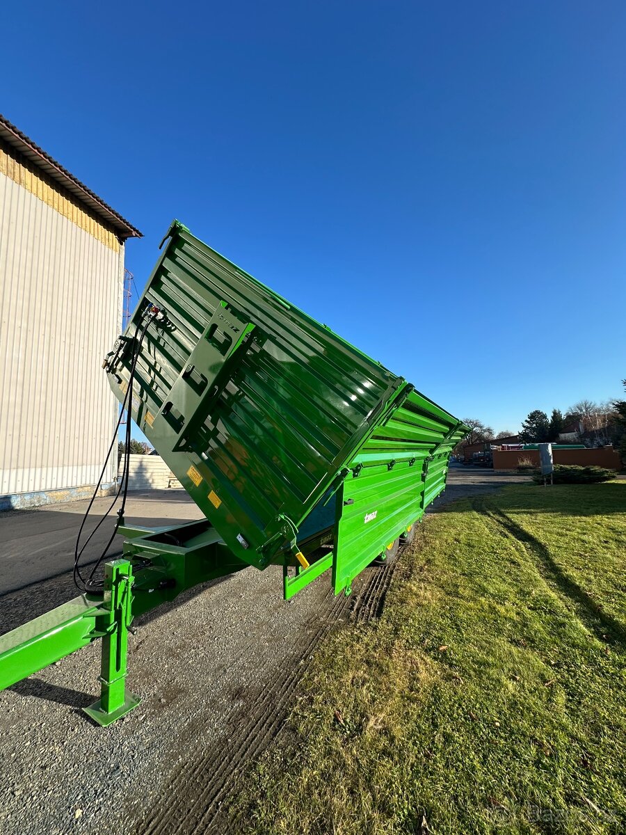 Traktorový návěs - přívěs - vlek - sklápěč 14t - 8