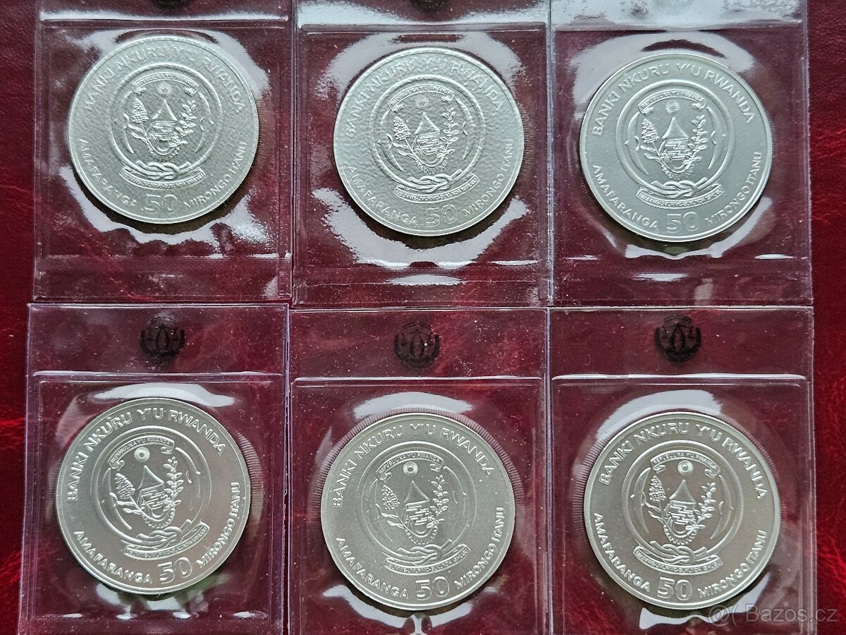 6x 1 oz stříbrná mince Nautical Ounce 2017 až 2022 - 8