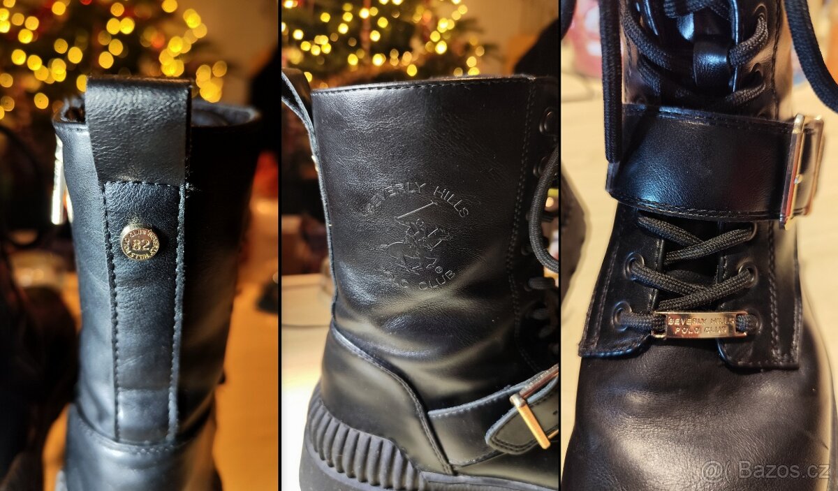 Dámské kotníkové boty s platformou vel. 40 - 8