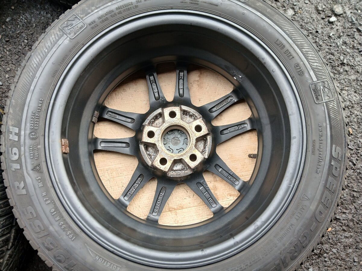Sada ALU kol Proline 195/55R16 zimní - 8