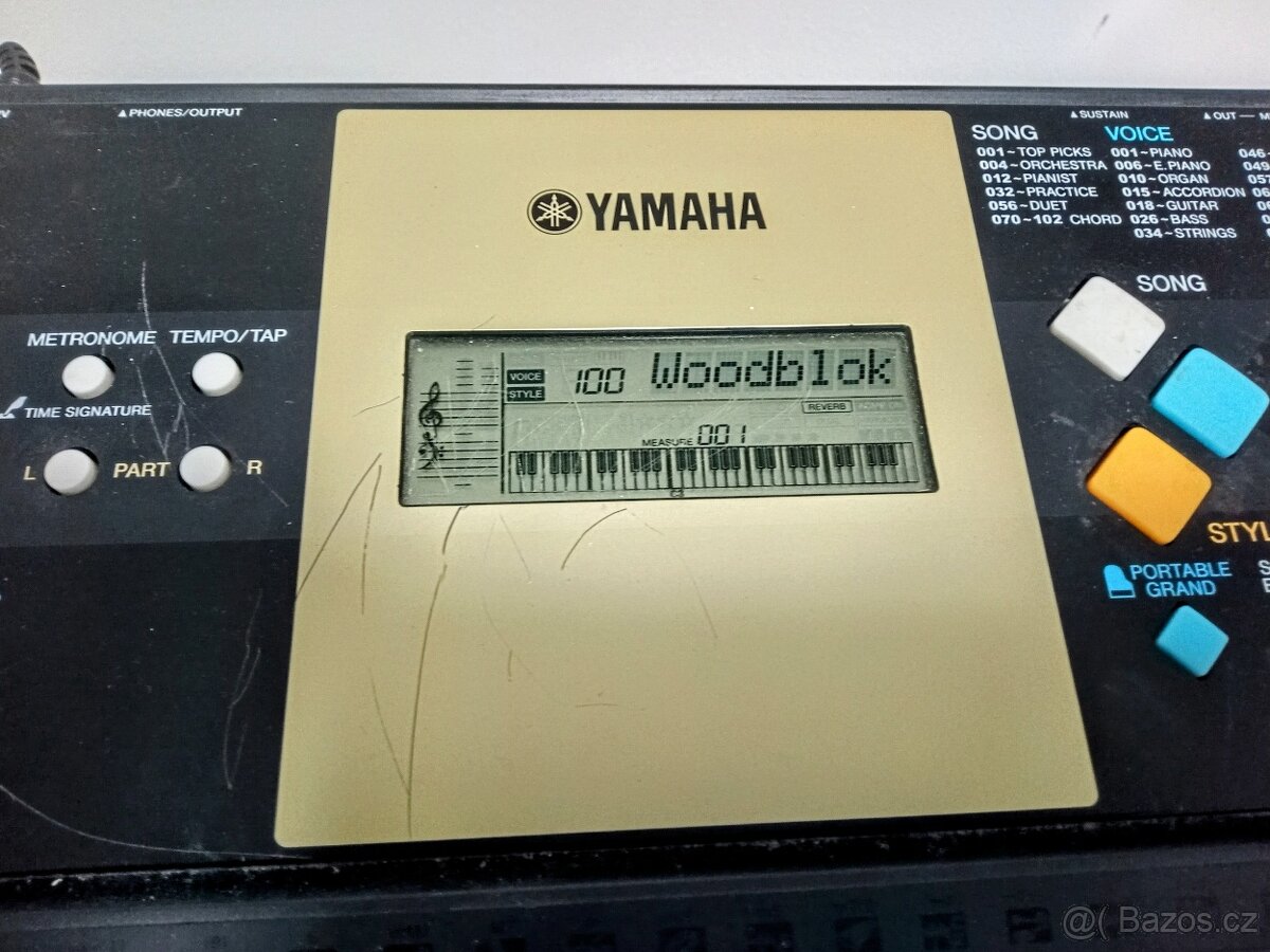 Keyboard Yamaha YPT 250 - 8