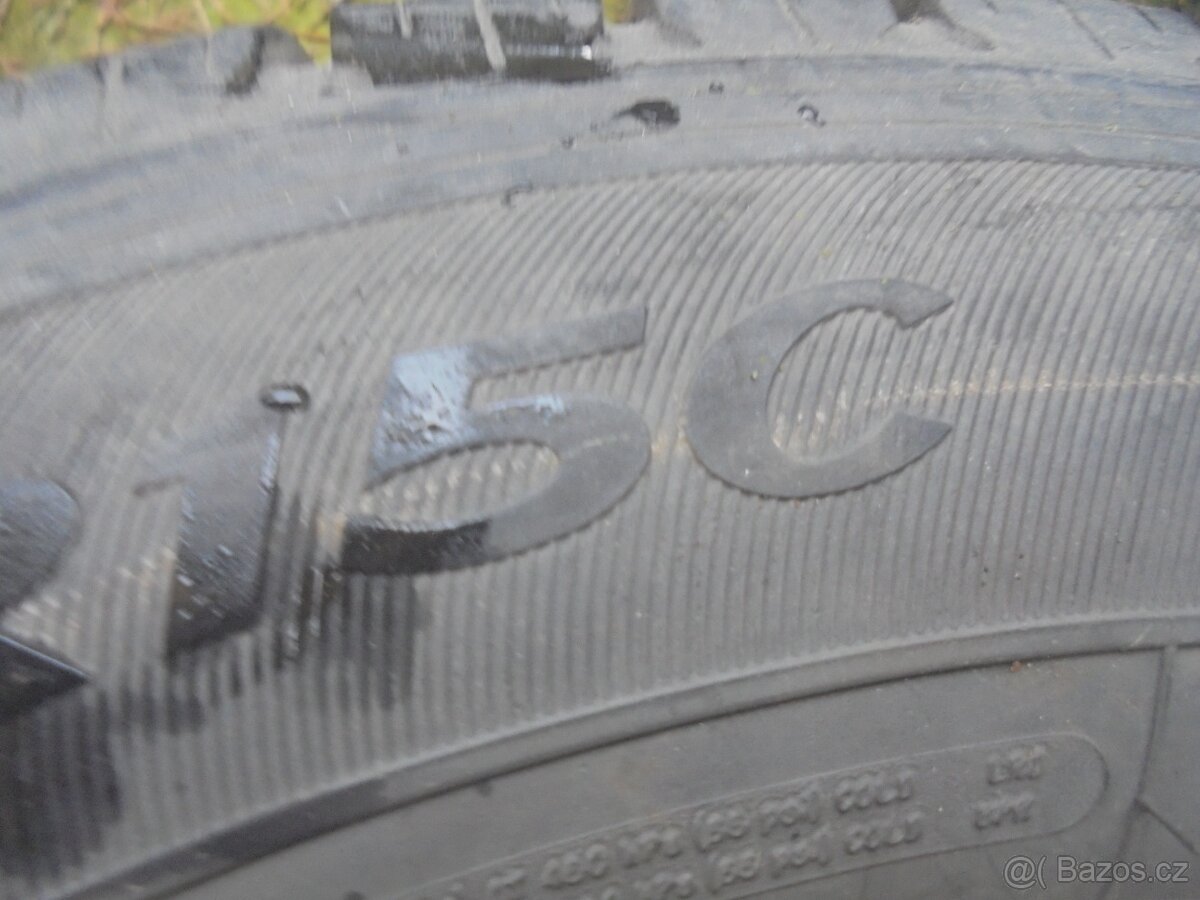 2ks kolo 15C" na Ducato celoroční 8mm - 8