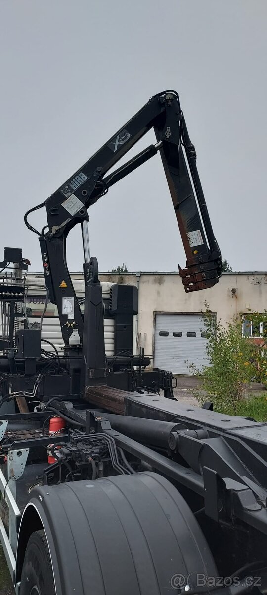 Nosič kontejnerů MAN F2000 TYP 26 314 s jeřábem - 8