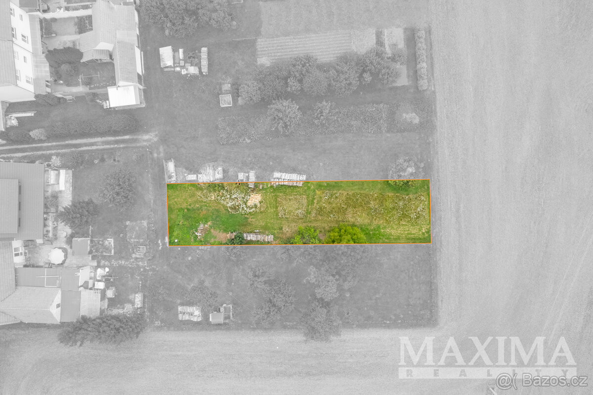 Pozemek o ploše 523 m2 - Vážany, Vážany - 8