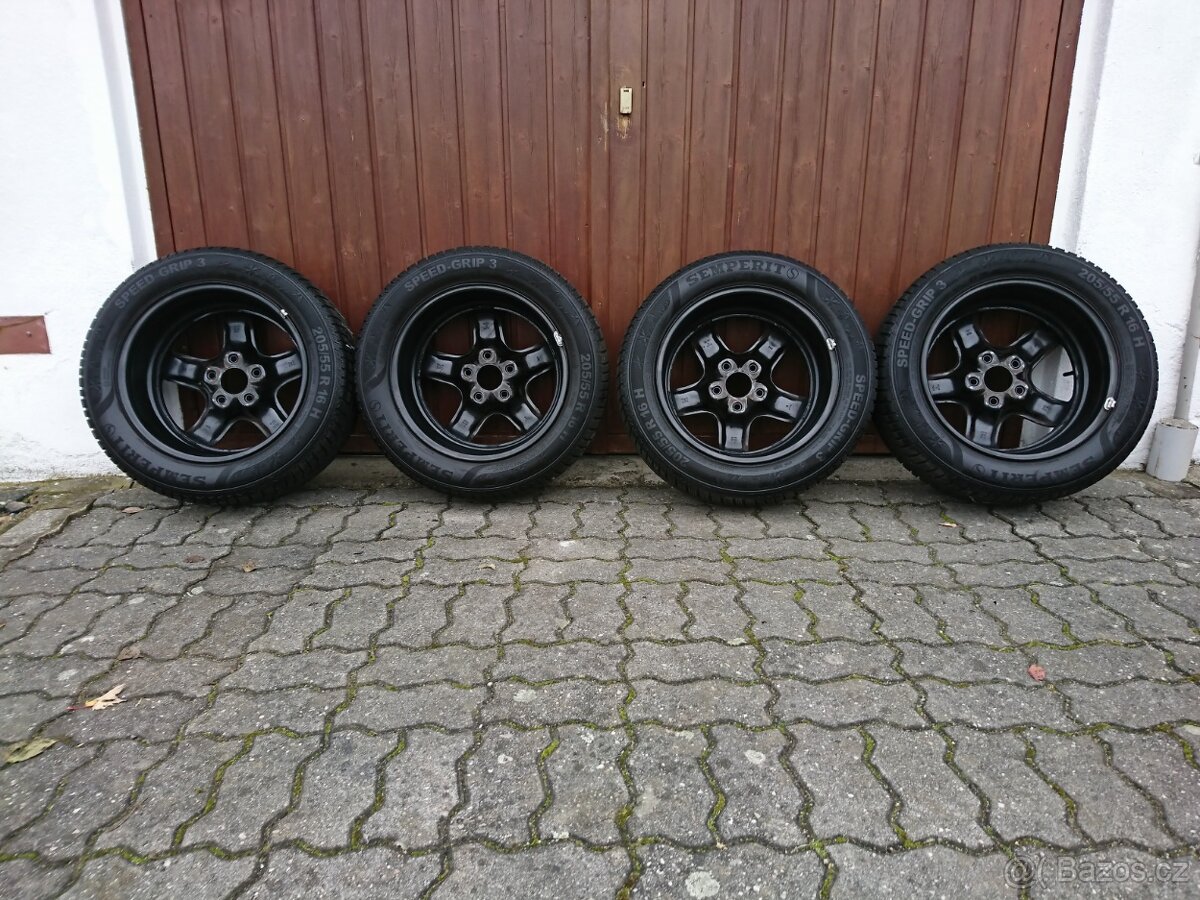 Renault Megane 3,4 16" Originální 205/55/16 zimní alu Kola - 8