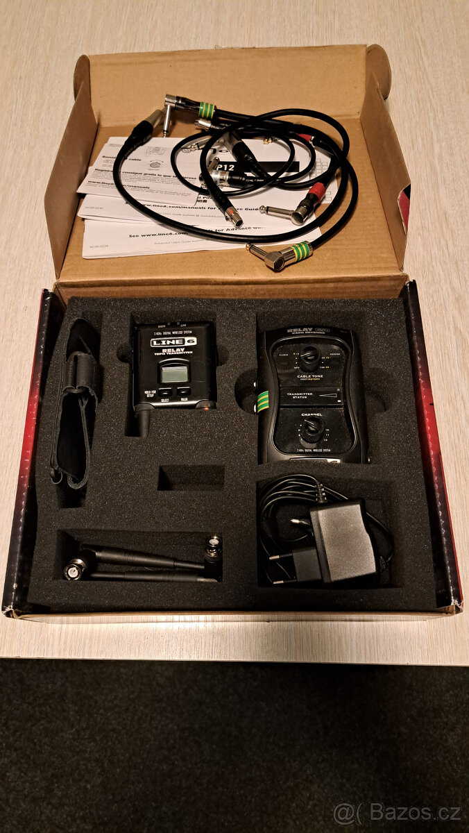 Line6 Relay G50 - profesionální bezdrátový systém 2,4Ghz - 8