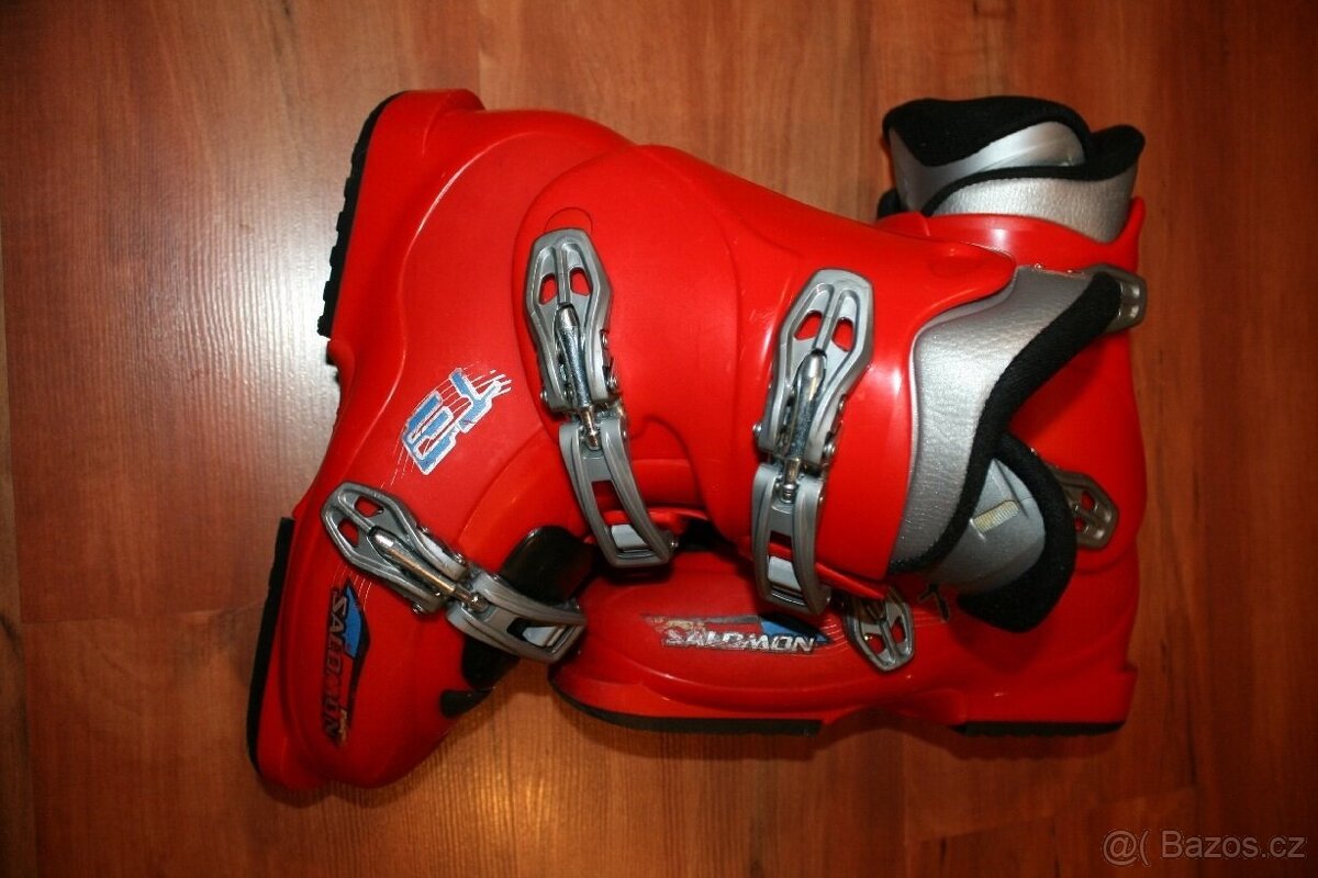 lyže Volkl Superdport 120 cm , lyžaky Nordica - 8