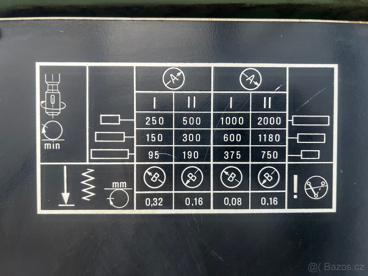 Vrtačka sloupová NK203 - 8