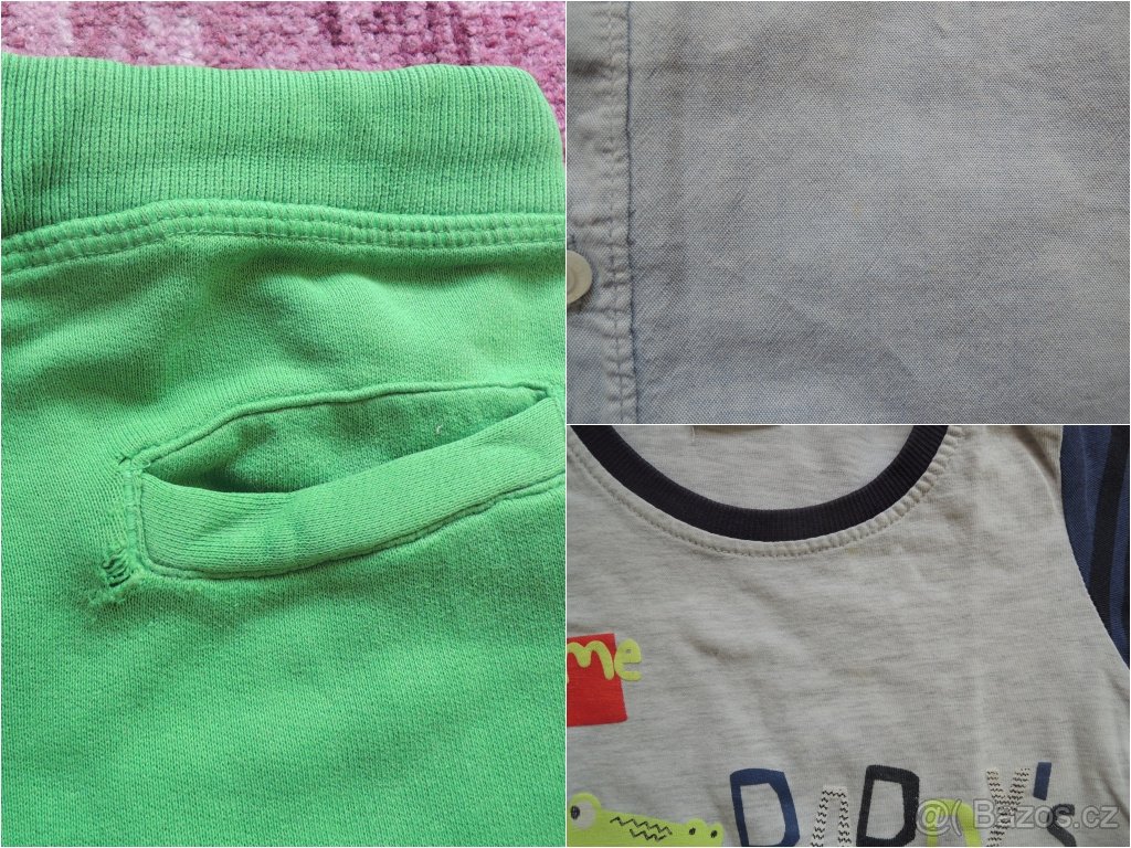 Balík oblečení pro chlapečka 92 - jarní/letní - 8