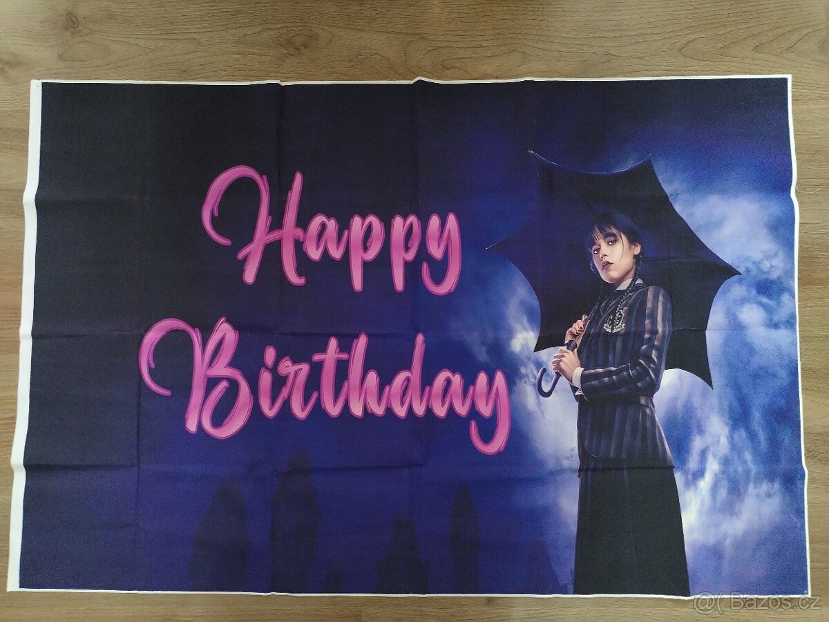 Wednesday výzdoba narozeninová - 8