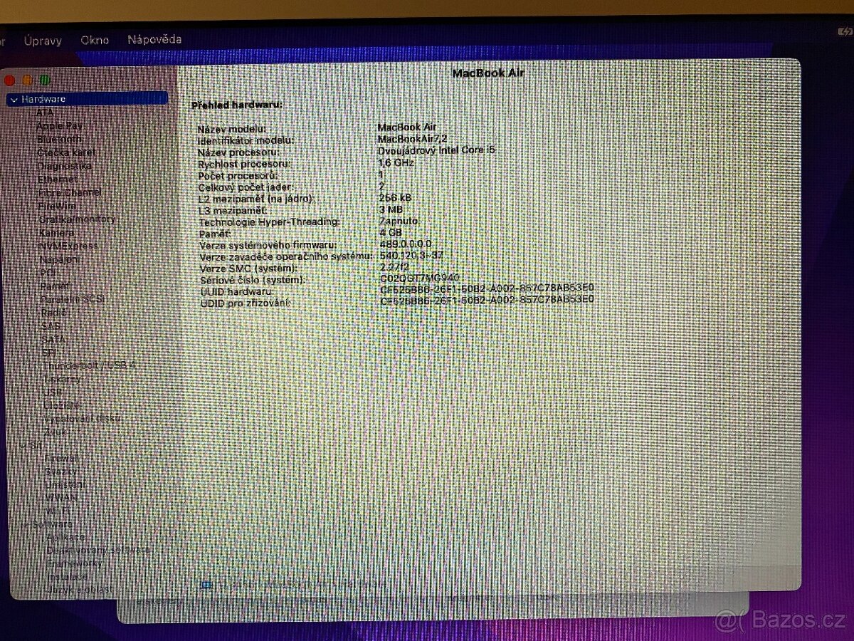 Notebook Apple MacBook Air 13,3“ - 8