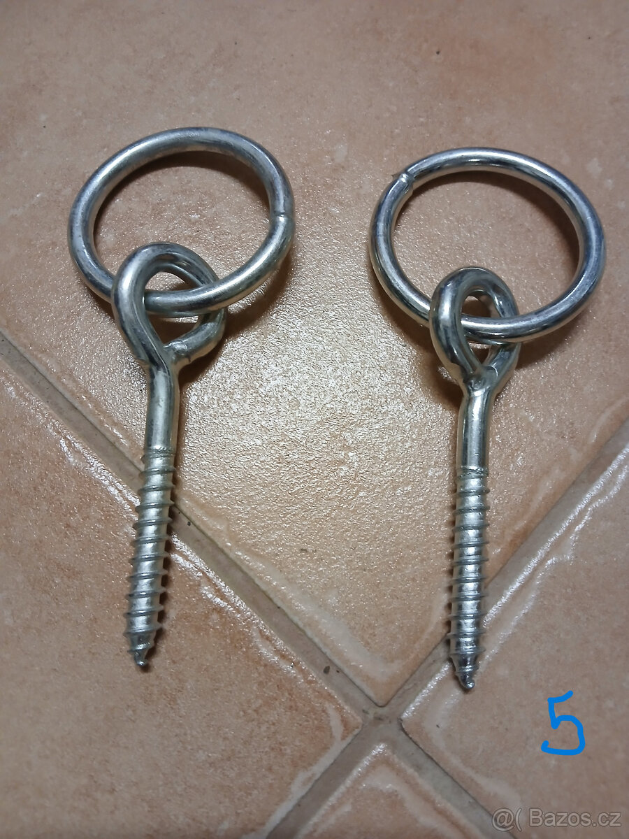 Kotvení houpaček aj: houpačkové háky, objímky, oka, řetězy - 8
