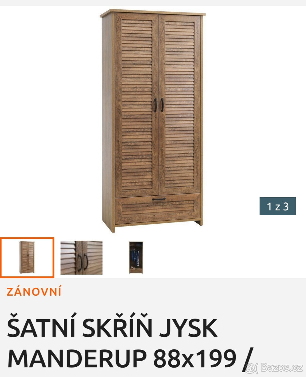 Šatní skříně 2x - 8