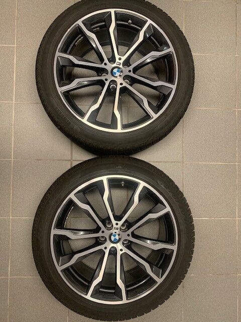 Originální zimní kola BMW M s dvojitými paprsky 699, komplet - 8