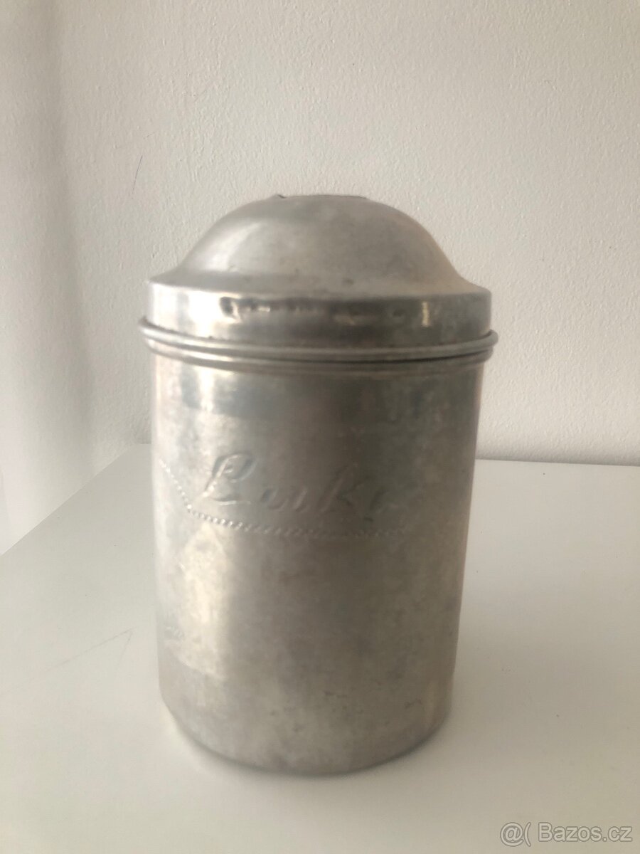 stare hlinikove korenky 6 ks , doza na cukr - 8