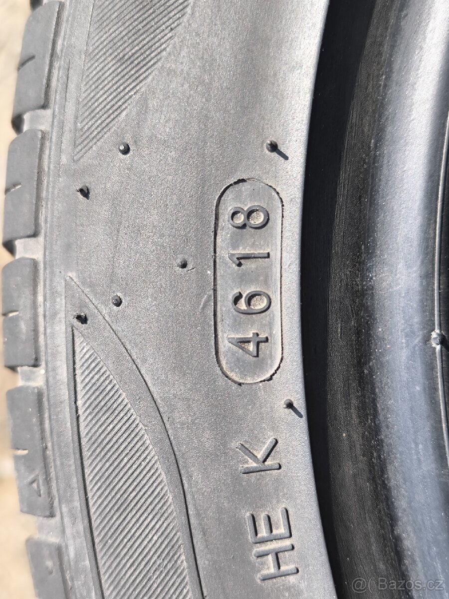 PRODÁM 2 KS LETNÍ PNEU KINGSTAR 195/50/15 - 8