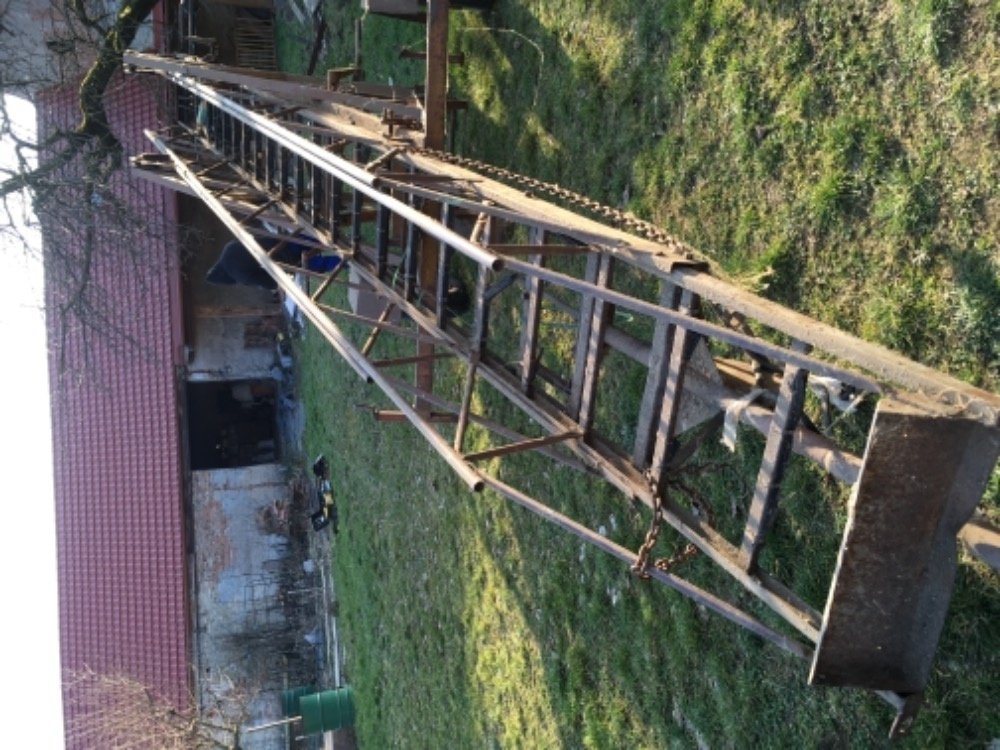 Kolový výsuvný žebřík - 8