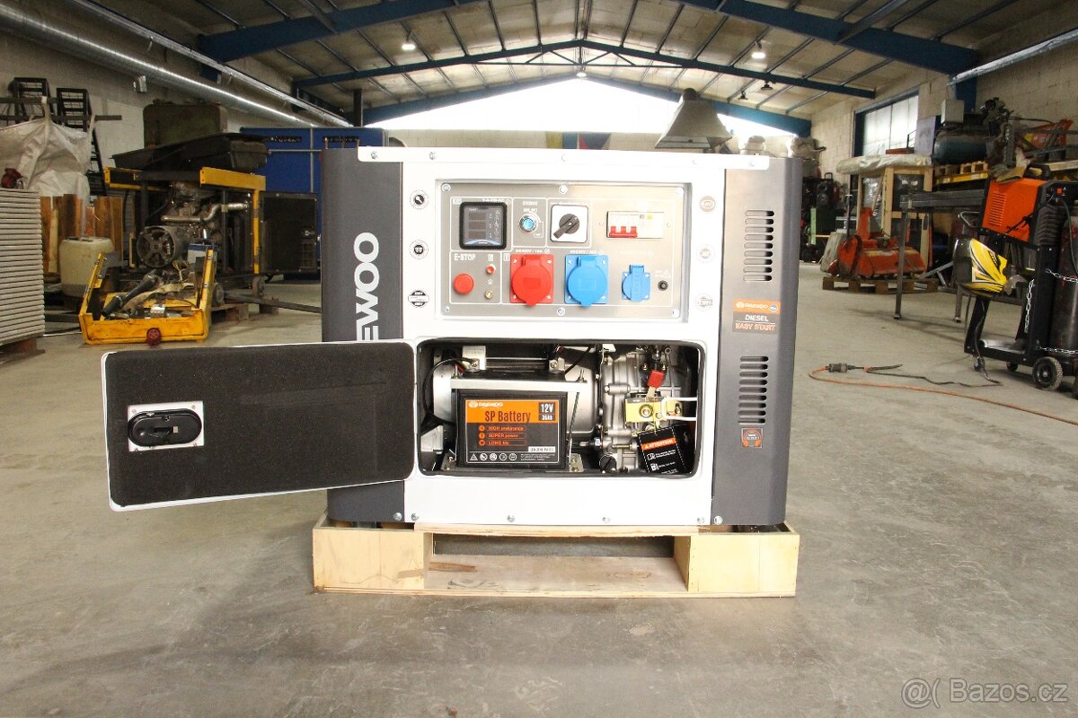 Elektrocentrála Daewoo DDAE10500DSE-3G 10,1KW - 8