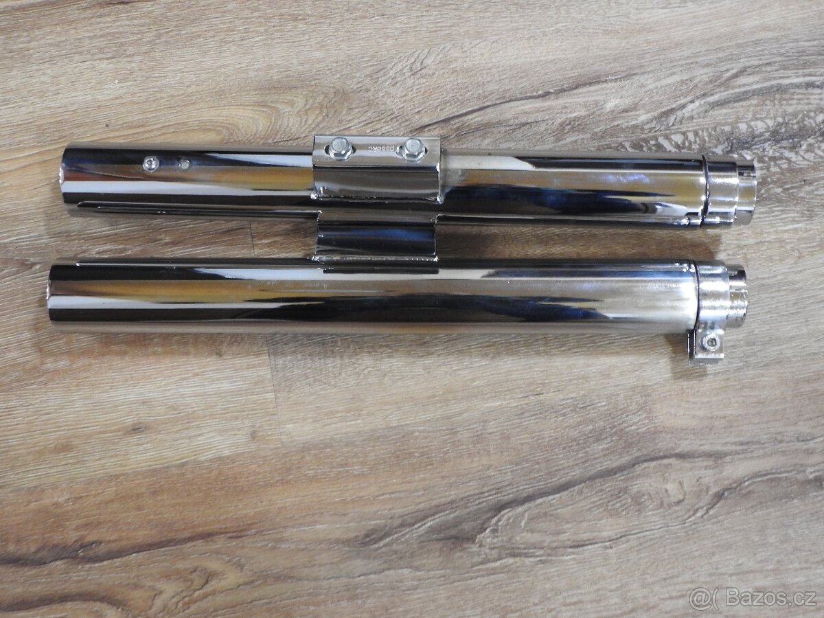 Laděné výfuky chopper,cruiser - 8