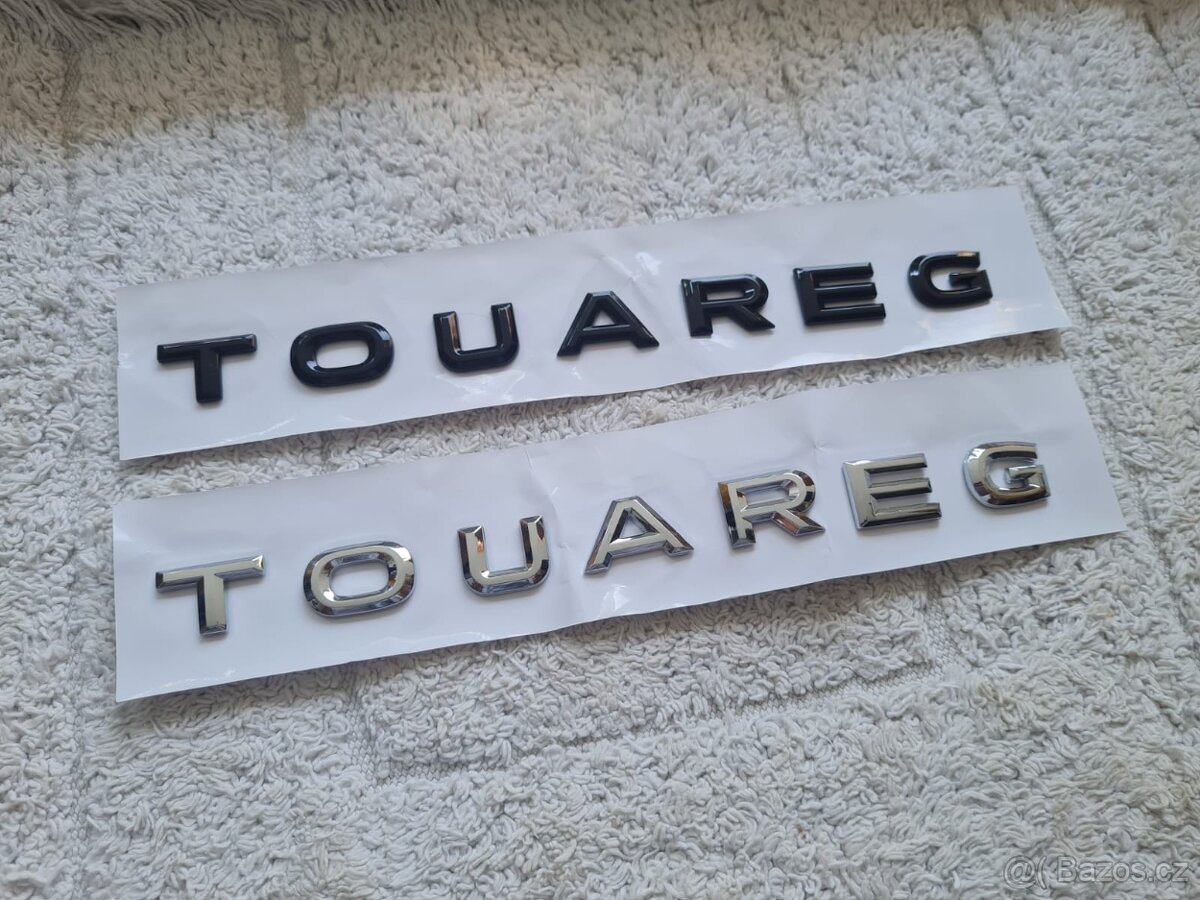 Chrómové a čierne nápisy na kufor VOLKSWAGEN - 8