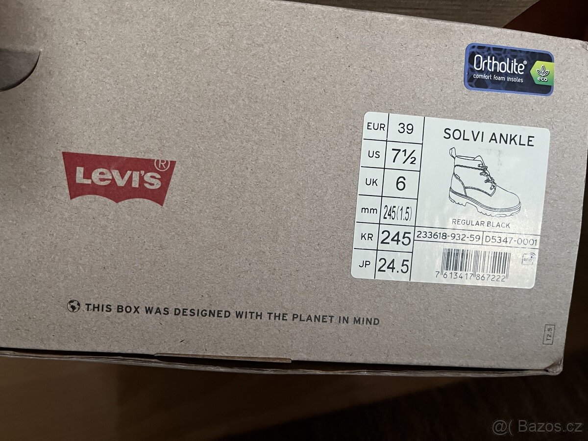 trekingové boty Levis vel.40 - 8