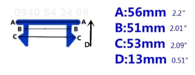 56/60mm stredové krytky - 8