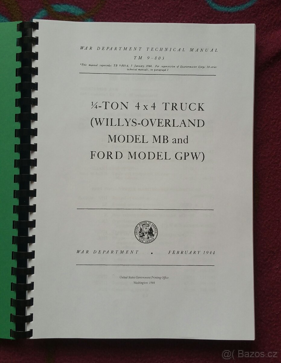 Příručky Jeep Willys - 8