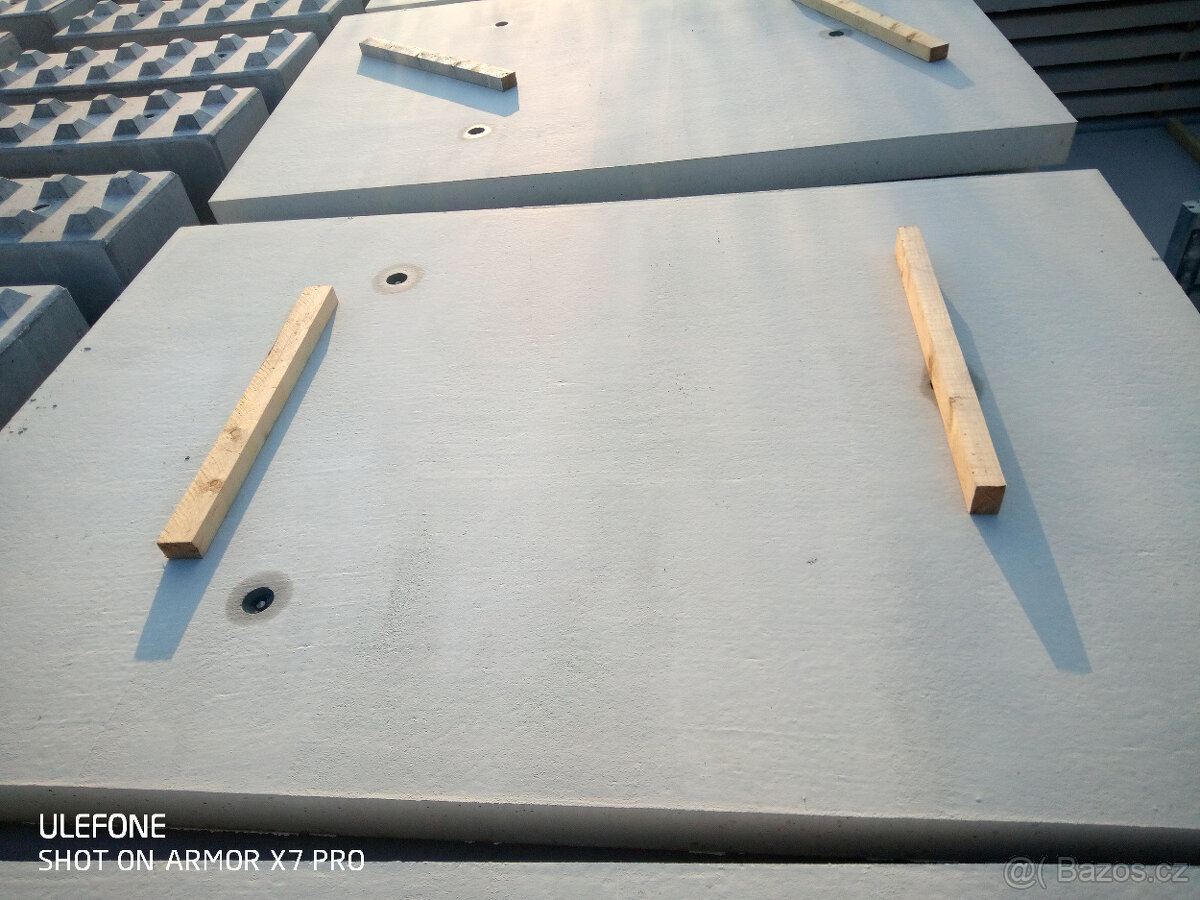 Silniční betonové panely, betonové bloky - 8