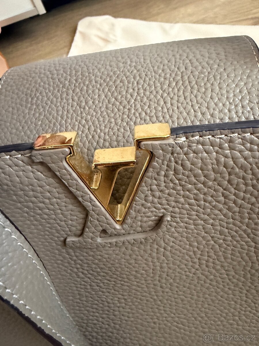 Kabelka Louis Vuitton capucines BB taurilon leather galet - 8