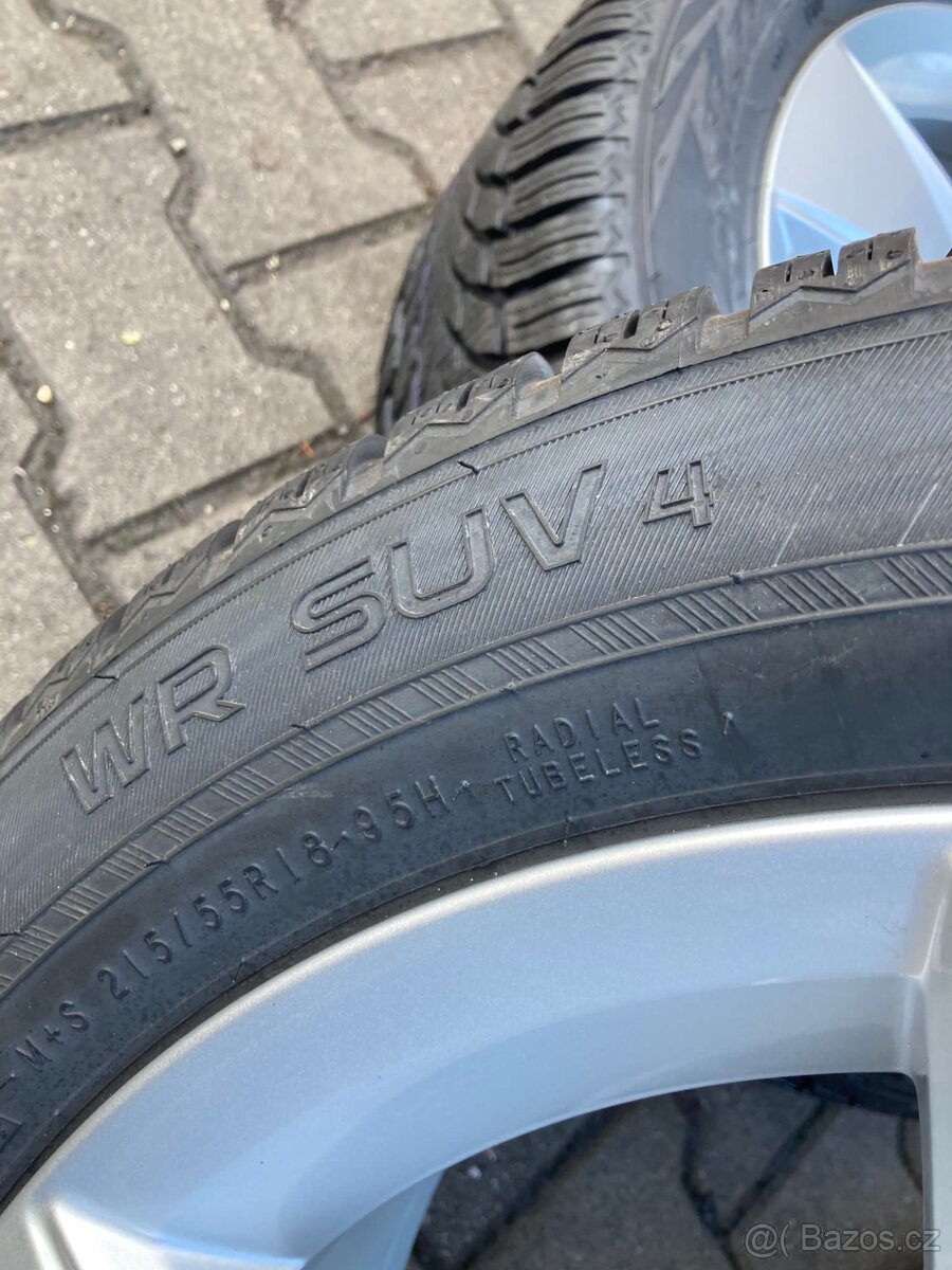 VOLVO V60, S60, kola 18", NOVÁ ZIMNÍ SADA - 8