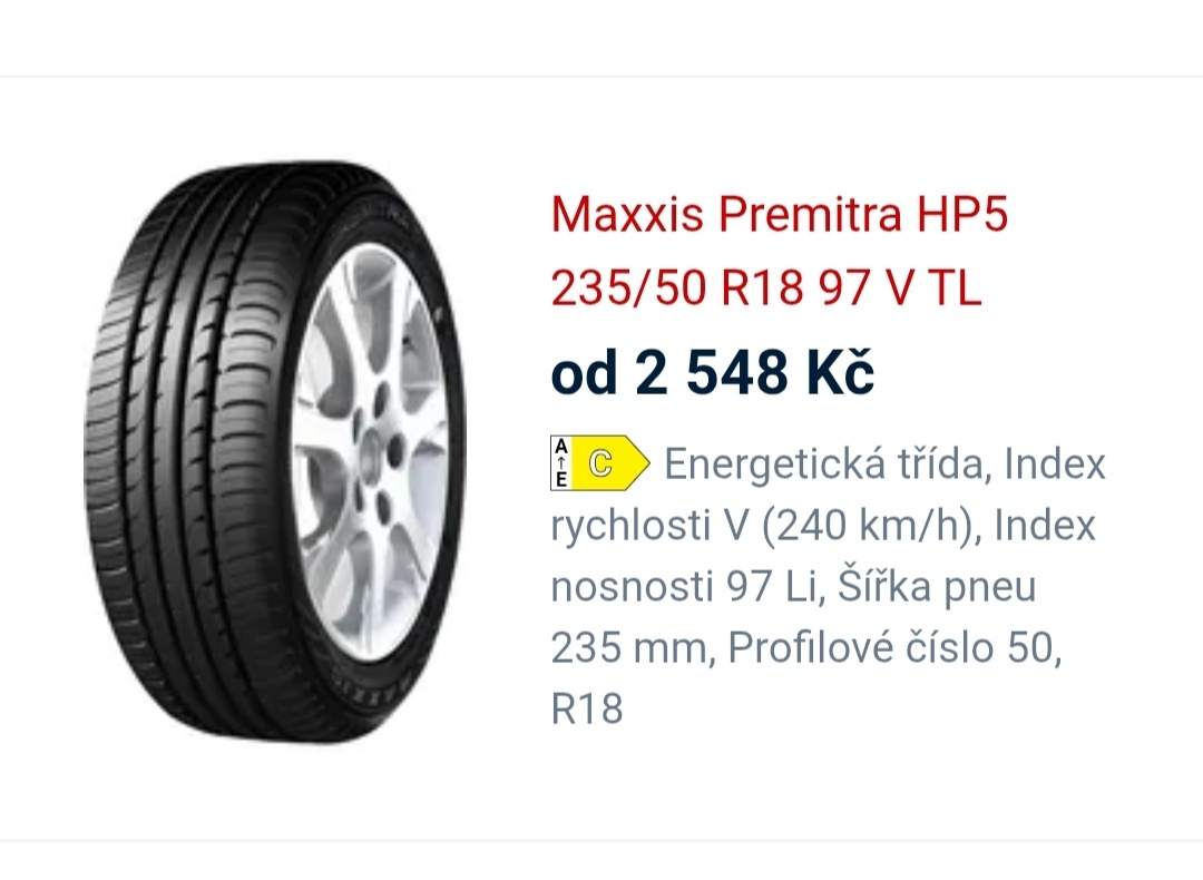 Maxxis Bravo HPM5 R18 - 8