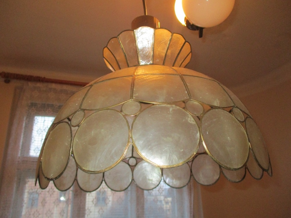 lustr, světlo, stínidlo, vitrážový, styl Tiffany - 8