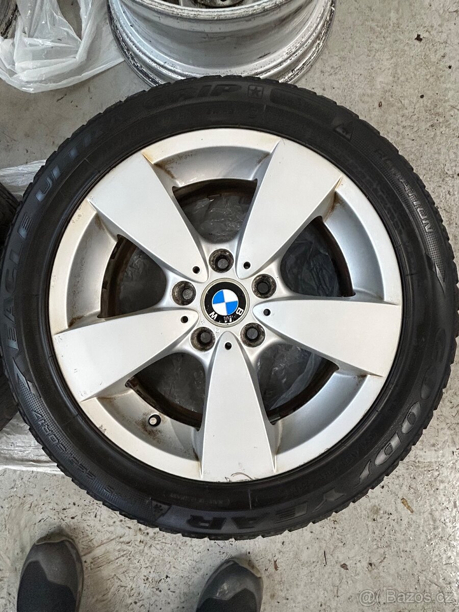 Alu disky BMW 5 e60,e61,2kusy Goodyear pneu - 8