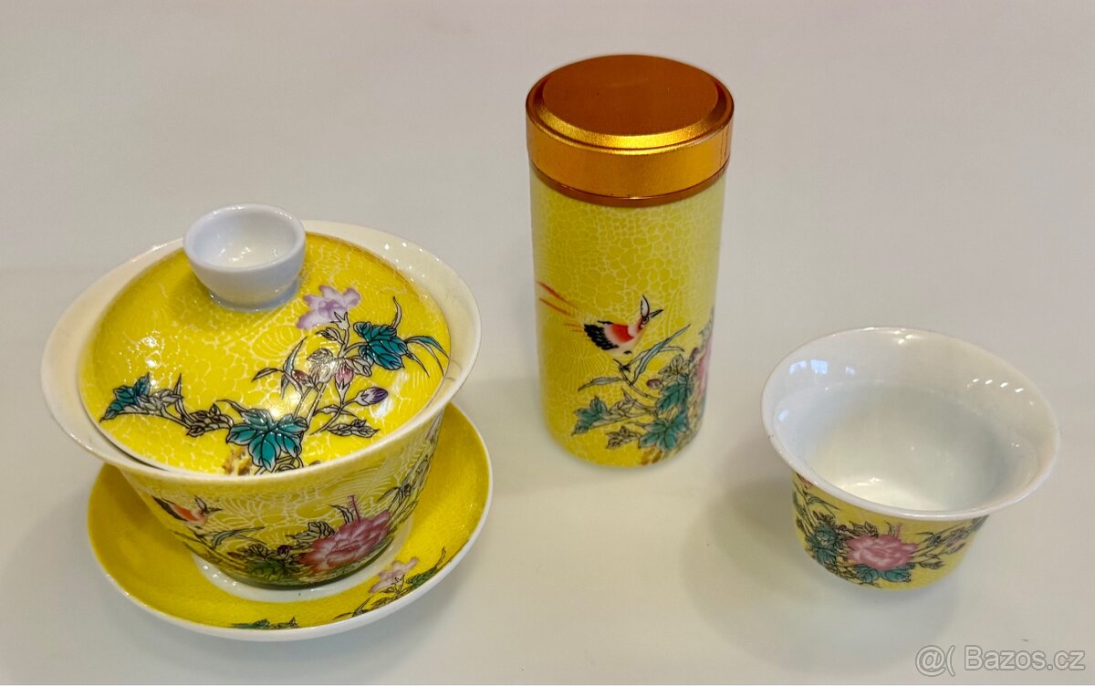 Krásná nová čínská čajová porcelánová souprava - 8