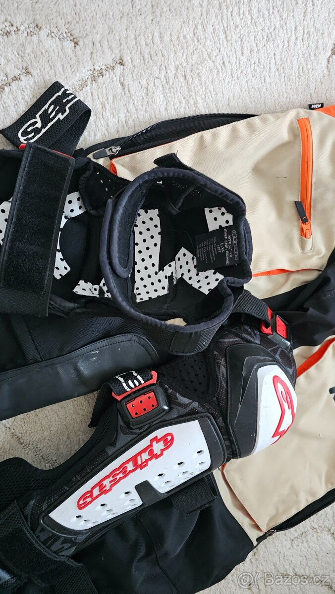 Textilní moto oblečení + chraniče - 8