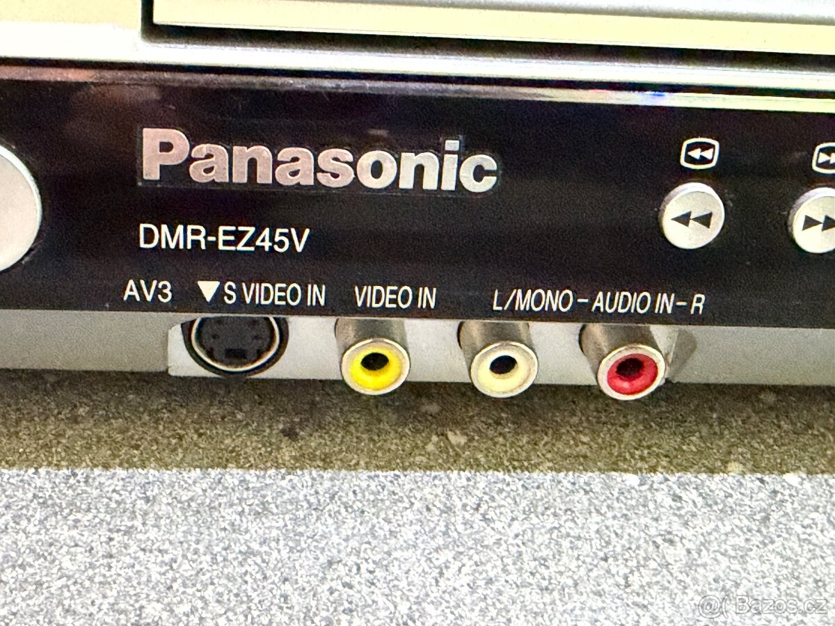 Combo rekordér Panasonic DMR-EZ45V s HDMI - 8