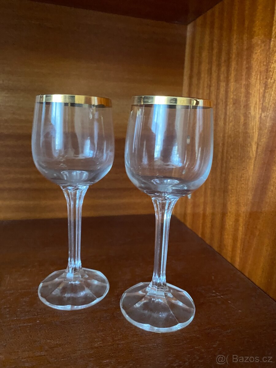 Sady starých skleniček - různé druhy - 8