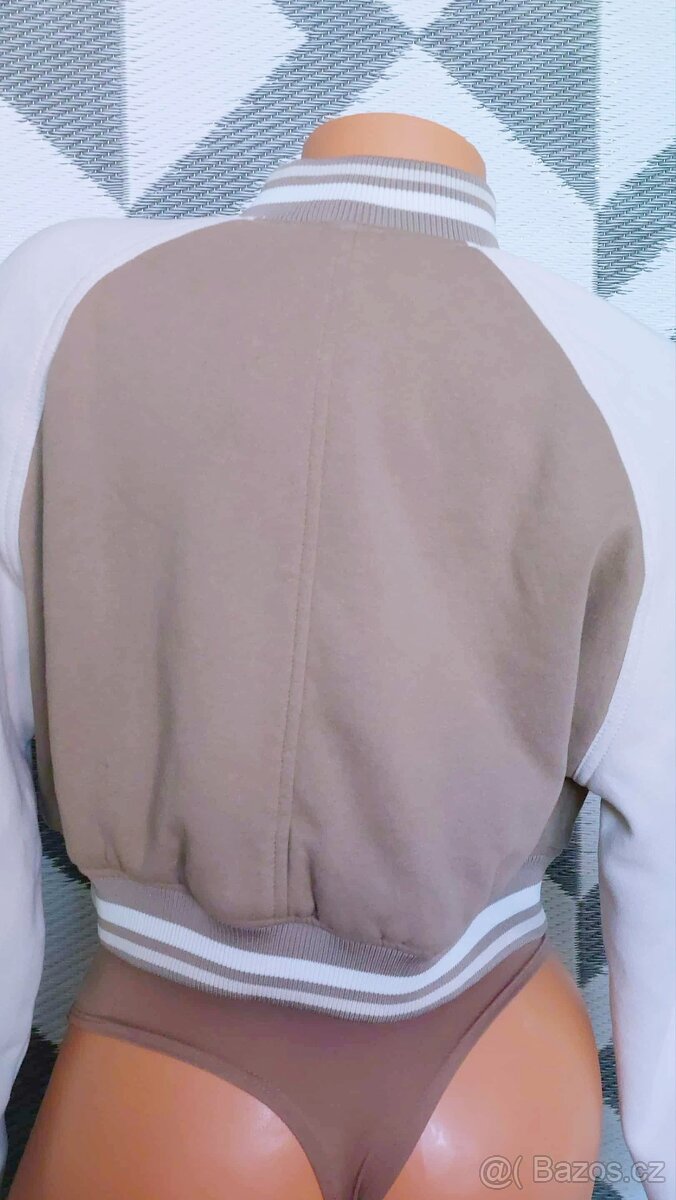 SENZAČNÍ DÁMSKÁ CROP-MIKINOBUNDA-vel.M - 8