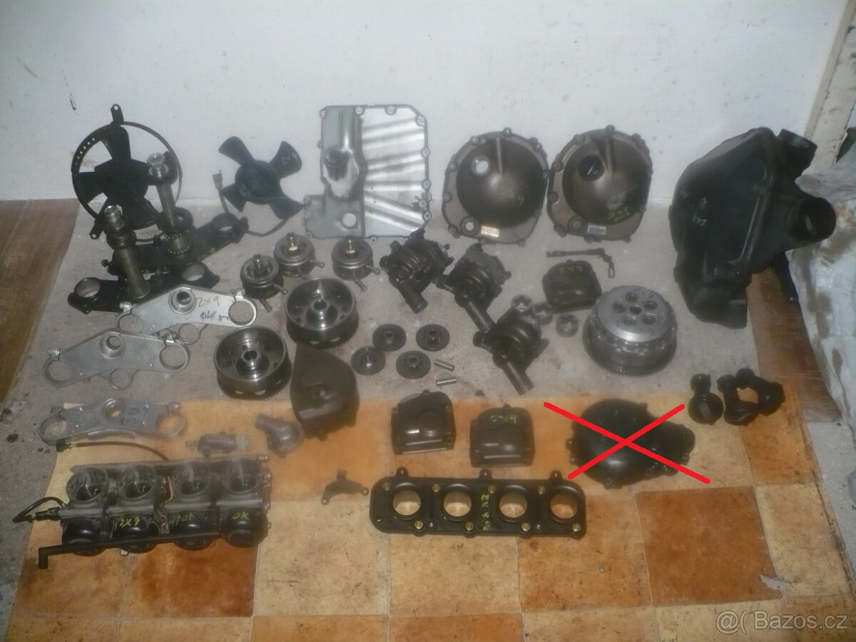 kawasaki ZX 9 R díly r.99-02 - 8